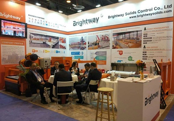 Brightway Showed in 1369-1 Booth of Houston OTC 2017