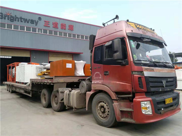 Sludge Dewatering System Shipped to Thailand in Southeast Asia