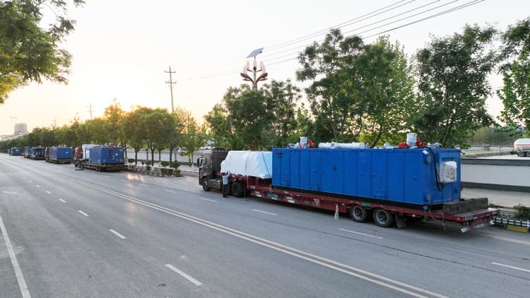 workover rig solid control system