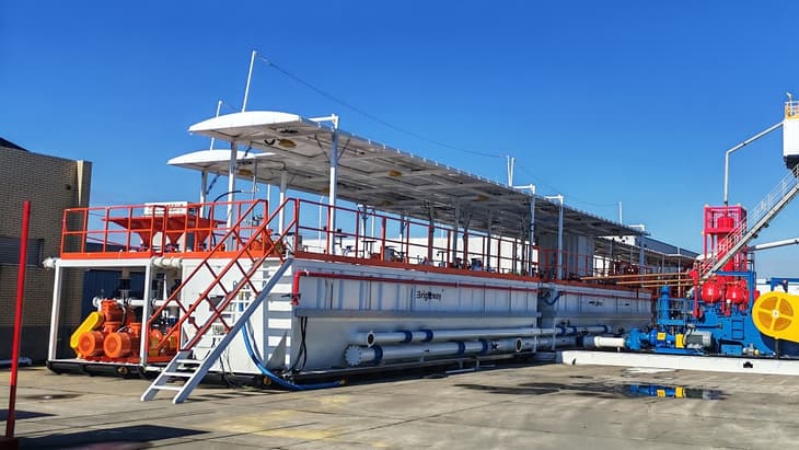 2000HP Cluster Well Mud Circulation System